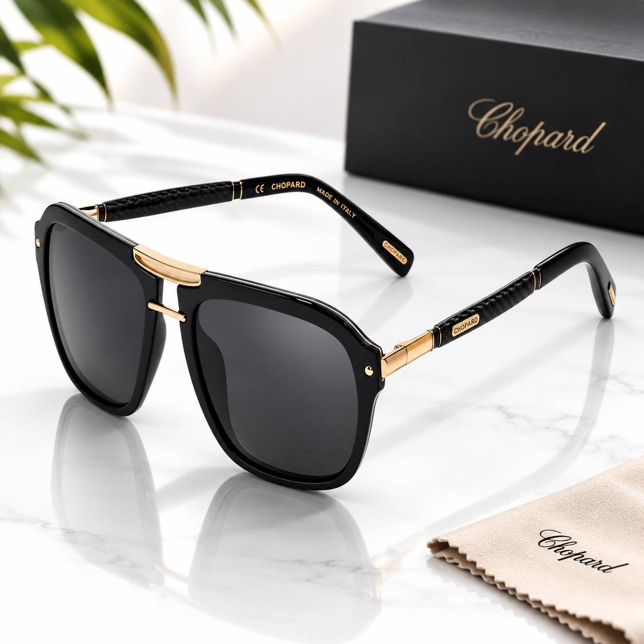 عینک آفتابی شوپارد Chopard مدل SCH5540 مشکی